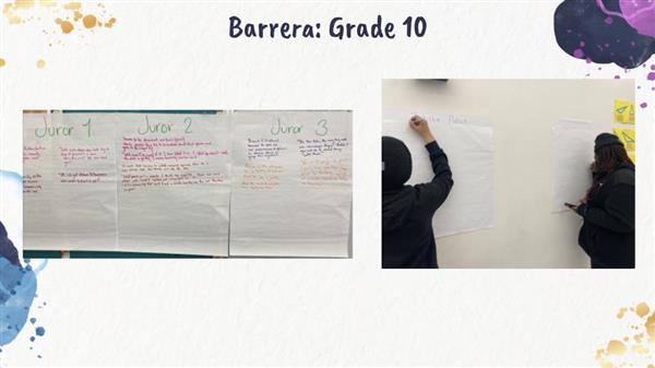 Slide with photos in information about Acceleration Academy at CHS - February 2024